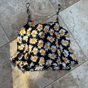 Daisy Print Tank Top